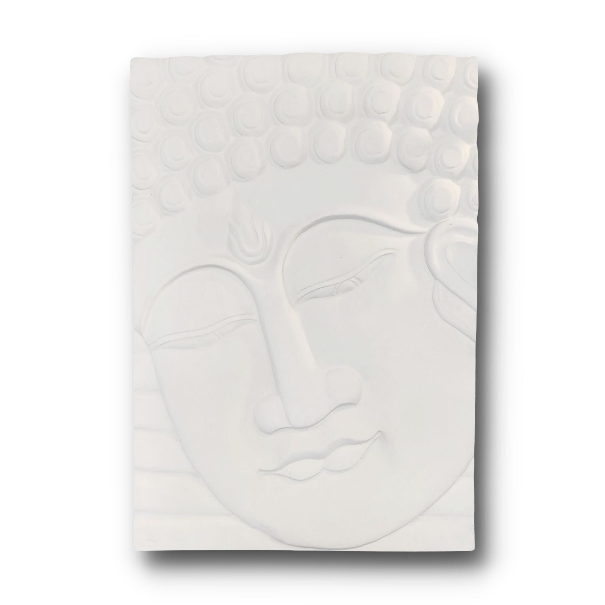 Dreaming Buddha Wall Decor - White