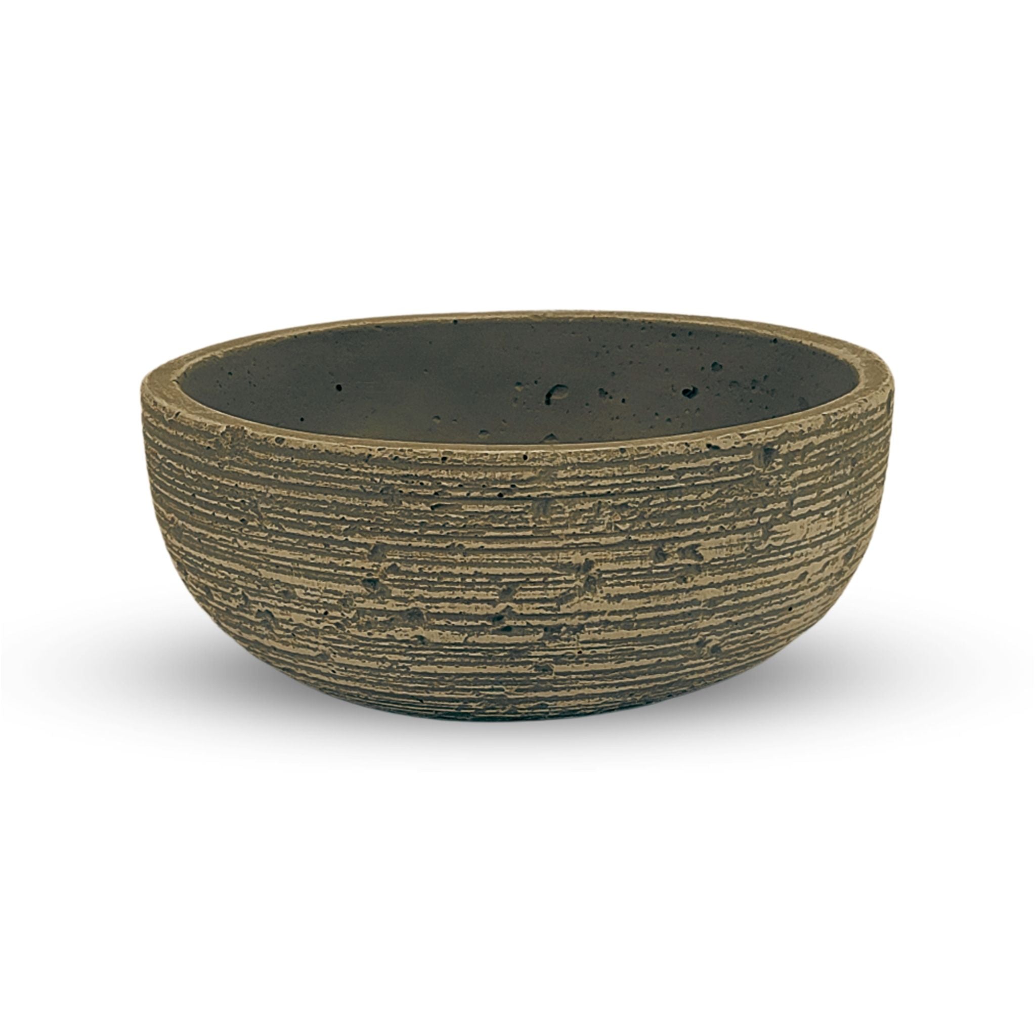 Terra Textura Bowl - Gray Gold