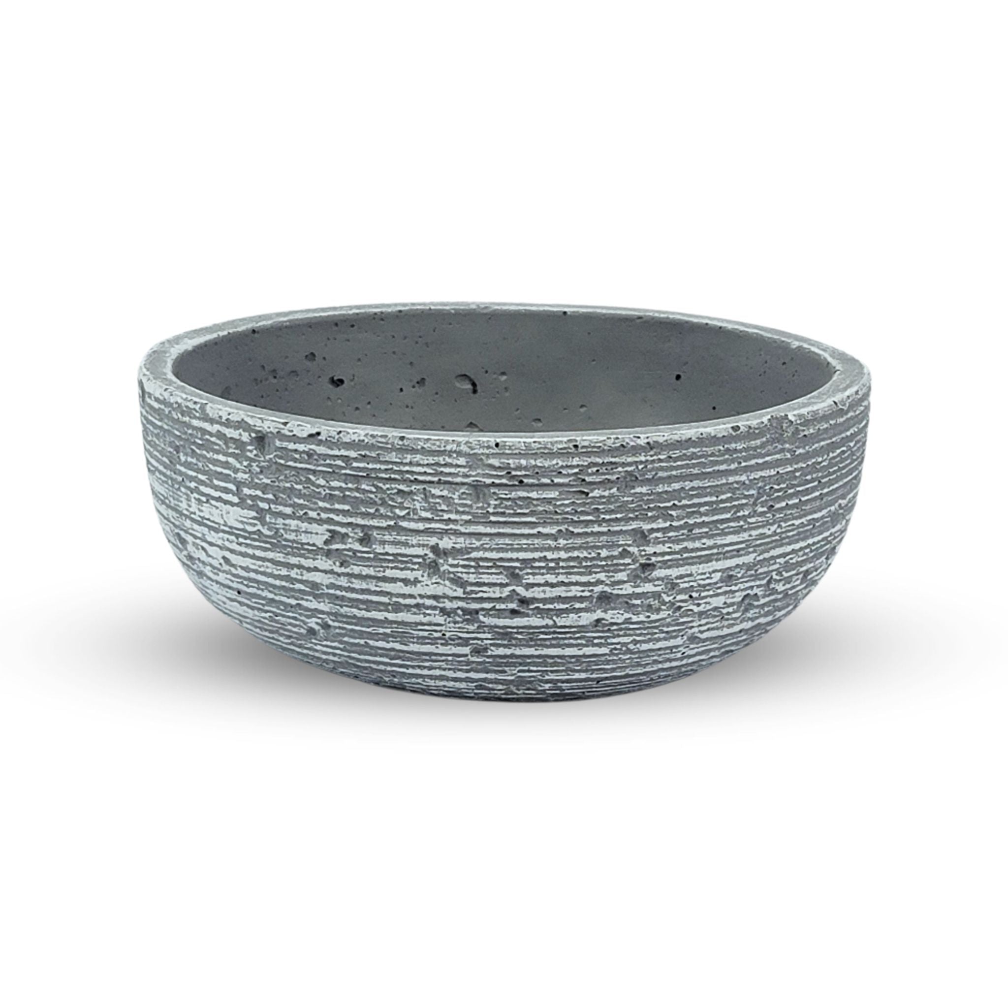 Terra Textura Bowl - Gray White