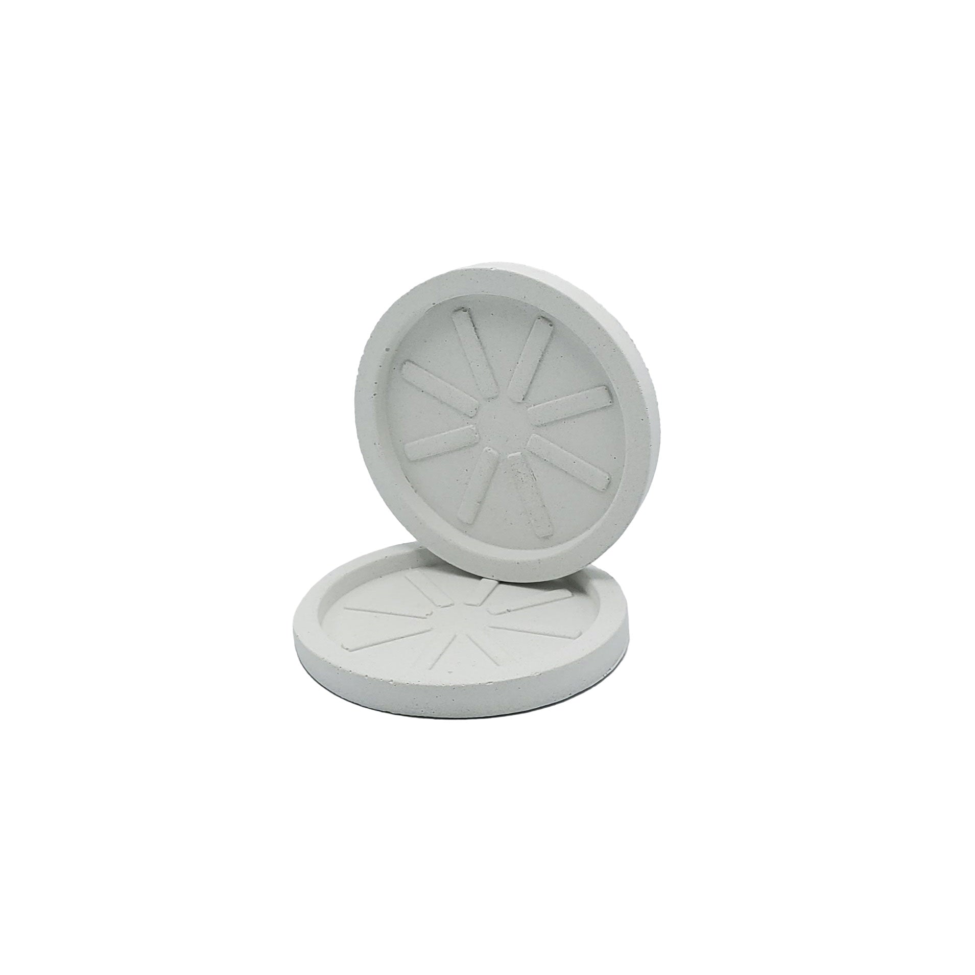 Saucer for Small Planters - White